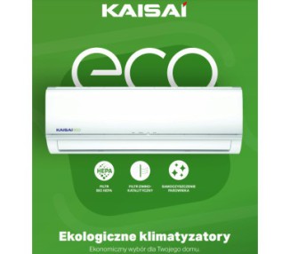 Klimatyzator KAISAI ECO KEX 5,3 kW HEPA model KTG